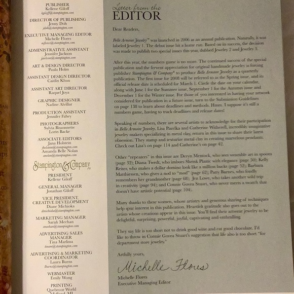 SALE ⬇️Was $15-Belle Armore Jewelry Making, Vol 3 - Picture 4 of 10